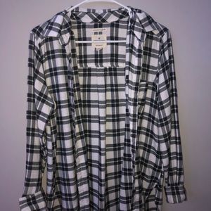 Black and white cardigan